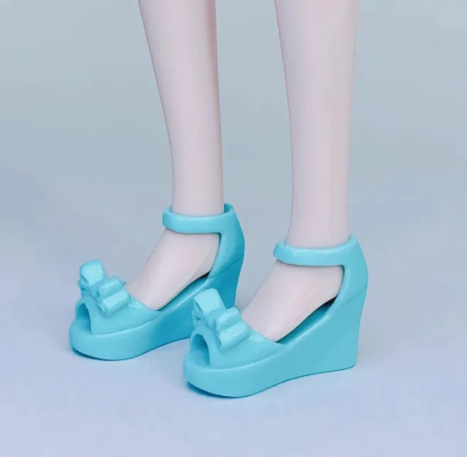 1/6%20Doll%20Shoes%20Flatform%20Bow%20Shoes%2030cm%20Doll%20Decors%20Girl%20Collection%20Toys%20DIY%20Playing%20Doll%20Accessories%20Shoes%20-%20Image%203