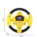 Simulate Driving a Car, Steering Wheel, Electric Toy Sound, CHILDREN'S Music Education, Pushing a Cart, Driving a Vocal Toy. 