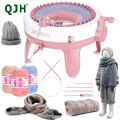 SENTRO Knitting Machine, 40 Needles Smart Weaving Loom Round Spinning Crochet Knitting Machines for Beginners,DIY Scarf Hat Sock. 