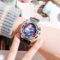 Cartoon Figure Children's Quartz Wrist Watches Fashion Luminous Silicone Kids Watch Boys Girls Birthday Festival Clock Gifts. 