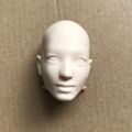MENGF Male Doll Bald Heads DIY Makeup Practice Doll Blank Heads Beige Skin 1/6 Men Doll Parts.