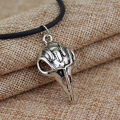Fashion Vintage Bird Skull Pendant Raven Bellatrix Crow Lestrange Necklace Gothic Style For Men Women Gift. 