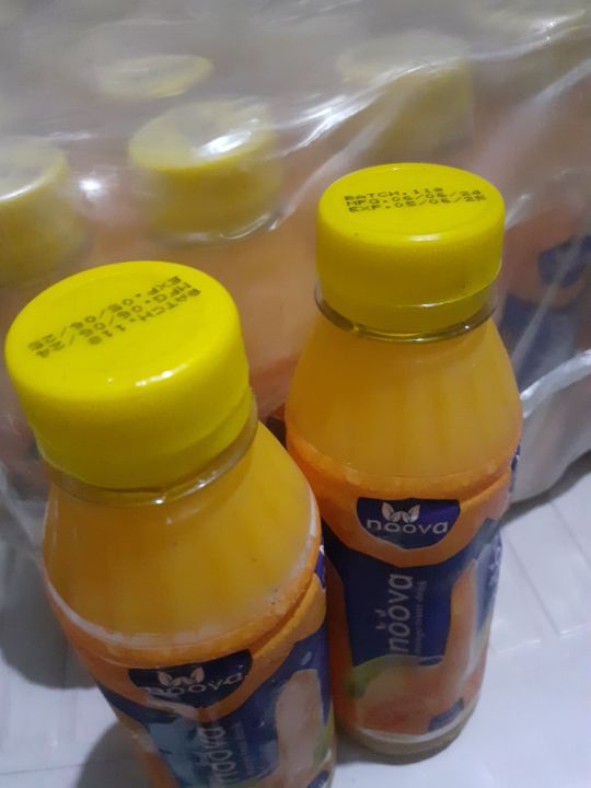 nova juice bottle