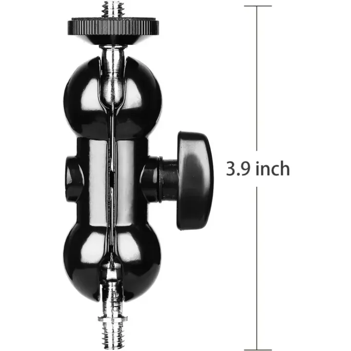 Super%20Clamp%20with%20360%C2%B0%20Mini%20Ball%20Head%20Quick%20Release%20Clamp%20Bracket%20Tripod%20Mount%201/4%20Screw%20Clip%20for%20DSLR%20Camera%20%2013%2012%2011%20-%20Image%203