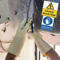 Crystal Electric Hand Gloves, Protect You From Electrical Shocks.. 