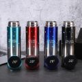 LED Temperature Display Bottle, Stainless Steel Temperature Water Bottle or Thermos, Smart Vacuum Insulated Water Bottle, Temperature water bottle, Cute Star Printed Water Bottle. 