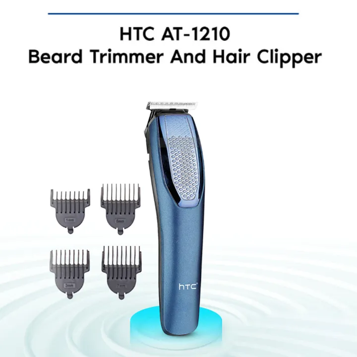 HTC%20AT-1210%20Professional%20Rechargeable%20Hair%20Clipper%20&%20Beard%20Trimmer%20for%20Men%20%E2%80%93%20Precision%20Blades,%20Grooming%20Kit%20-%20Image%203