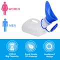 1000ml kids potty for both men and women, suitable for outdoor camping Plastic potty Portable padded toilet, reusable. 