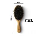 Forestal boar bristle hair brush (Beechwood). 