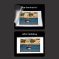 100pcs Thermal Laminating Film PET For Photo/Files/Card/Picture Lamination Pouch Laminator Hot Laminator Film.