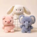 Cute 16cm Plush Companion Doll Plush Elephant Stuffed Animal Pillow Super Soft Bear Animal Plush Toy Sleeping Gift. 