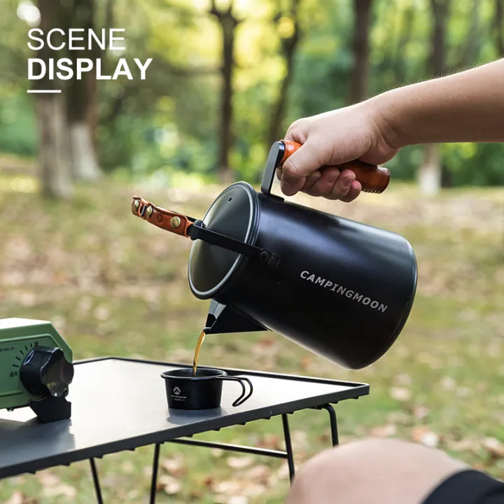 CAMPINGMOON%20New%20PT-67/SW-PT%20Heat%20Resistant%20Brown%20PU%20Sleeve%20Non-Slip%20Kettle%20Handle%20for%20Boil%20Water%20Camping%20Boil-Egg%20Pot%20Handle%20-%20Image%206