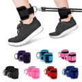 2PCS Ankle Straps Cable Double D-Ring Ankle Cuffs For Gym Workouts Glutes Legs Strength Extensions Training Brace Support Sport. 