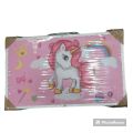 unicorn art box for girls 10' x 16' colour's box for kids markers water colour's crayons pencil colour's oil pastels and many more. 
