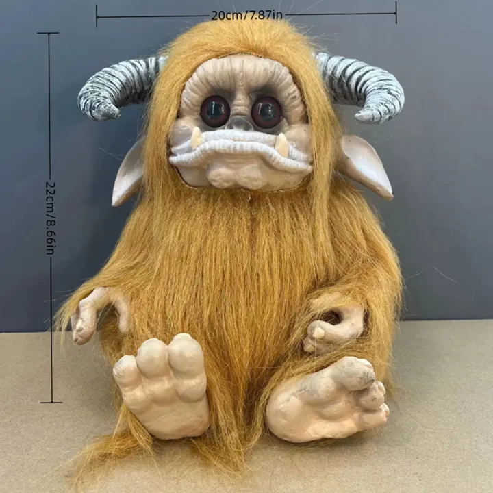 1%20PC%20Brown%20Furry%20Large-Mouth%20Monster%20Latex%20Doll%20Decoration,%20Home%20Decoration,%20Office%20Placement,%20Birthday%20%20-%20Image%204