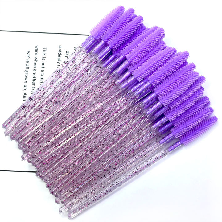 50pcs%20Crystal%20Silicone%20Eyelash%20Brush%20Eyebrow%20Wands%20Applicator%20Makeup%20Brushes%20Eyelash%20Extension%20Spoolie%20Microbrush%20Cosmetics%20Tool%20-%20Image%206