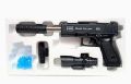 NEW GLOCK TOY GUN FOR KIDS BLACK AIR SOFT FINE QUALITY PLASTIC AIRSOFT SHELL ENJECT WITH RED LASER  LIGHT TOY GUN FOR 7 TO 12 YEARS OLD BOYS BLACK COLOR BLACK MACHINE TOY GUN. 