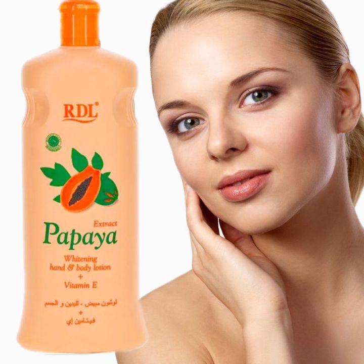 RDL Papaya Hand & Body Lotion Vitamin E 600ml