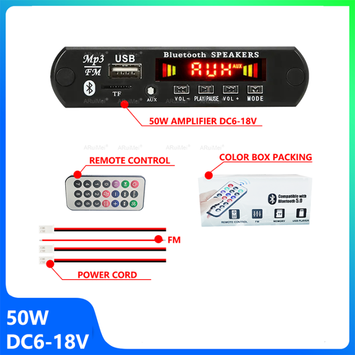 160W%20Amplifier%20Bluetooth%205.1%20MP3%20Decoder%20Board%202*80W%20Audio%20Player%2012V%20DIY%20MP3%20Player%20Car%20FM%20Radio%20Module%20TF%20USB%20Mic%20Record%20Call%20-%20Image%207