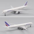 Simulation Alloy 20cm B777 Aircraft Diecast 777 Air France Airliner Model Family Toys And Ornaments Crafts Gifts Collectible. 