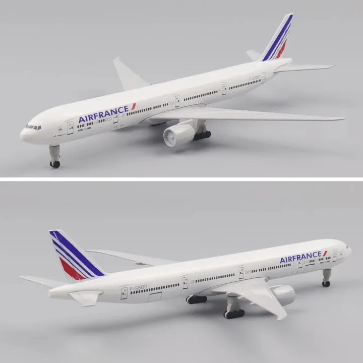 Simulation%20Alloy%2020cm%20B777%20Aircraft%20Diecast%20777%20Air%20France%20Airliner%20Model%20Family%20Toys%20And%20Ornaments%20Crafts%20Gifts%20Collectible%20-%20Image%205