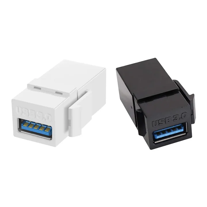 USB%203.0%20Keystone%20Jack%20Inserts%20Connect%20Equipment%20with%20USB%20Port%20Female%20Coupler%20Insert%20Snap-in%20Connector%20Socket%20Adapter%20Port%20-%20Image%203