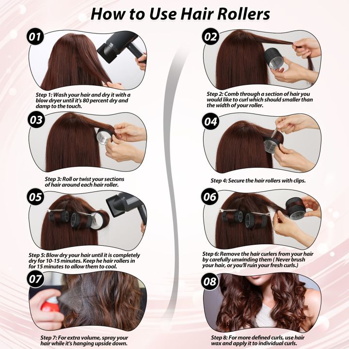 VELCRO%20Hair%20Rollers%20self-grip%20curling%20set%20+Clips%20in%20Different%203%20Sizes%20(6%20PCS)%20-%20Image%202