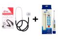 U CHECK DUAL HEAD SETHOSCOPE + FREE DIGITAL THERMOMETER. 
