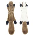 New 45cm Simulated Animal Holster No Stuffing with Squeakers Dog Chew Toy Durable Plush Crinkle Pet Squeak Toys Pet Supplies. 