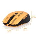 Wireless 2.4G LED Backlit Mouse For Laptop Notebook Computer PC Rechargeable Ergonomic Slim Silent Blue-white Color. 