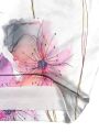 CLOOCL Pretty Floral Women T-shirts Flowers Art draw 3D Printed Short Sleeve Shirts Plus Size Summer Casual Streetwear.