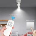 Smart Switch Wireless Remote Control E27 110V-240V Timer LED Lamp Holder Socket ON/OFF 15M Range Smart Device AA Battery Powered. 