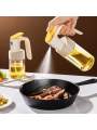 1 pc Sprayer Glass Kitchen Household Air Fryer Spray Bottle Atomized Mist Cooking Oil Spray Bottle Spray Bottle Oil Tank. 