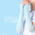 Summer Ice Silk Long Sleeves Anti-Sunburn Arm Cover Men Women Cuff New Cool Hand Sleeves Anti-UV Cycling Arm Sleeve Fingerless. 