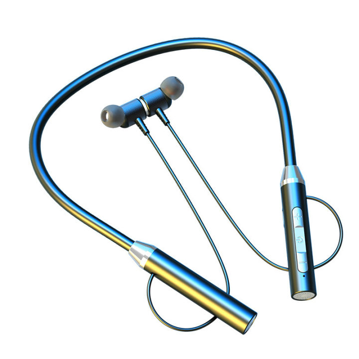 Wireless%20Headphone%20Fone%20Bluetooth%205.0%20Neckband%20Earphone%20Silicone%20HiFi%20Stereo%20Sports%20Headset%20Waterproof%20Magnetic%20Earbuds%20With%20mic%20-%20Image%206