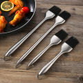 Silicone Basting Brush BBQ Grill Oil Sauce Brush Stainless Steel Handle Oil Brushes Butter Bread Brush BBQ Kitchen Accessories.