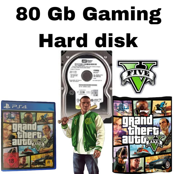 HardDisk with PC games |Gaming Hard disk with GTA 5(V )
