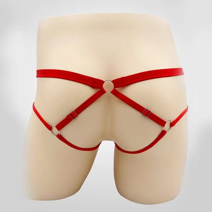 %20Lingerie%20Mens%20See%20Through%20Underpants%20Pouch%20Underwear%20Lace%20Hollow%20Lace%20Thongs%20Low%20Rise%20Panties%20Adjustable%20Belt%20-%20Image%202