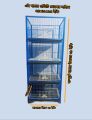 Nut System Folding Pigeon Cage – Durable 13no. Wire with Plastic Coating, China Model, Spacious 24"×18"×14" Size | Easy Assembly & Storage | Bird & Pet Supplies (2025).