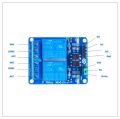 5V 2 Channel Relay Module | High and low Level Trigger Dual Optocoupler Isolation Relay Module | 5V DC 2CH Relay Module with Optocoupler. 