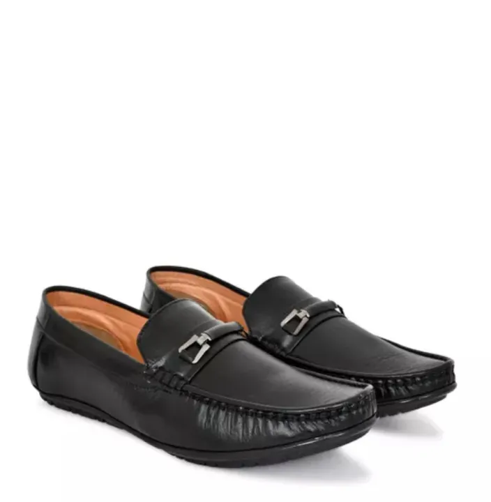 Loafers%20Shoes%20Men's%20Casual%20&%20Party%20Textured%20Drving%20For%20Black%20Colour%20-%20Image%202