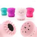 Silicone Facial Cleaning Brush For Limpiador Facial Octopus Shape Deep Pore Exfoliating Cleansing Face Brushes Skin Care. 