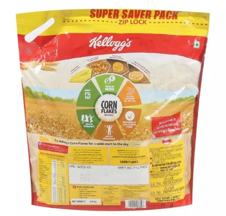 Kelloggs%20Corn%20Flakes%20Original%20Pouch%20875%20Gm%20-%20Image%202
