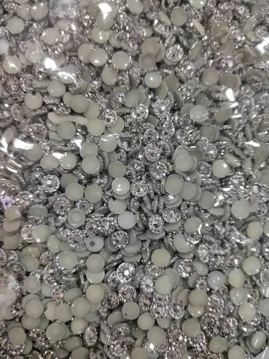 5%20gm%20Unikart%205mm%20Flower%20Chakri%20Silver%20Colour%20Crystal%20Kundans%20Chandla%20Resin%20Beads%20Moti%20Puti%20Stone%20for%20Art%20&%20Craft,%20Jewellery%20Making,%20Bangles,%20-%20Image%205