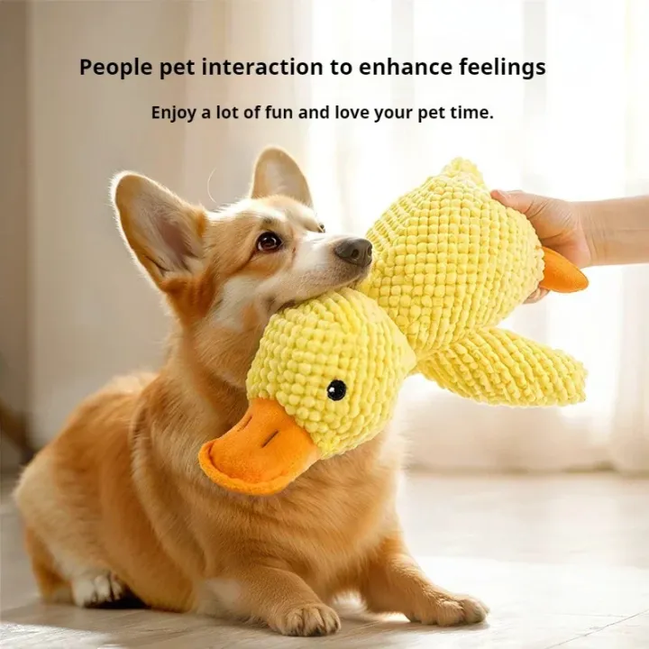 Pet%20Plush%20Toy%20Dog%20Calming%20Duck%20Companion%20Sleeping%20Duck%20Toys%20Chew%20Toy%20Durable%20Squeaky%20for%20Puppy%20Pet%20Teeth%20Cleaning%20Chew%20Pet%20Toy%20-%20Image%203