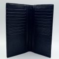 Premium Cow Leather Men's Wallet with Multiple Card Slots and Cash Compartments. 