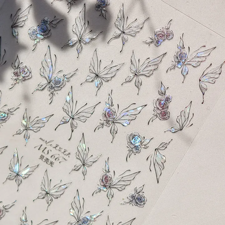 Jelly%20Butterfly%205D%20Nail%20Art%20Sticker%20Rhinestone%20Crystal%20Charming%20Shiny%20Insect%20Animals%20DIY%20Self%20Adhesive%20Decoration%20Manicure%20Decal%20-%20Image%204
