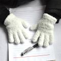 New 1-4Y Kids Gloves Winter Baby Plush Coral Gloves Toddler Full Fingers Cute Mittens Warm Windproof Glove For Boys Girls. 