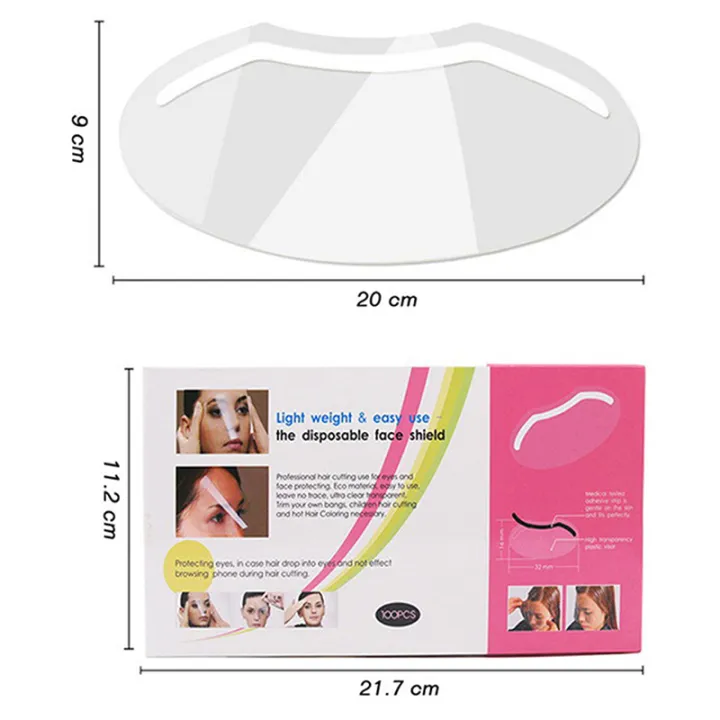 50pcs%20Eye%20Protection%20Hairdressing%20Mask%20Hairspray%20Isolate%20Haircut%20Tool%20Face%20Protecting%20Forehead%20Mask%20Face%20Shield%20Disposable%20-%20Image%206