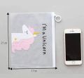Beautiful Unicorn PVC Transparent Cute Clear Bag Pencil Case Makeup Pouch. 